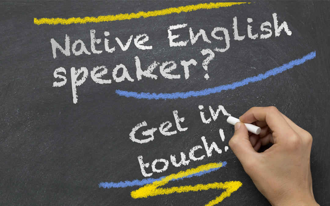 Currently hiring: English native speakers
