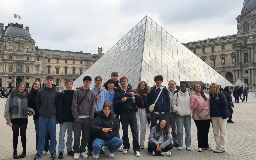 Nos élèves à la conquête de Paris !🗼