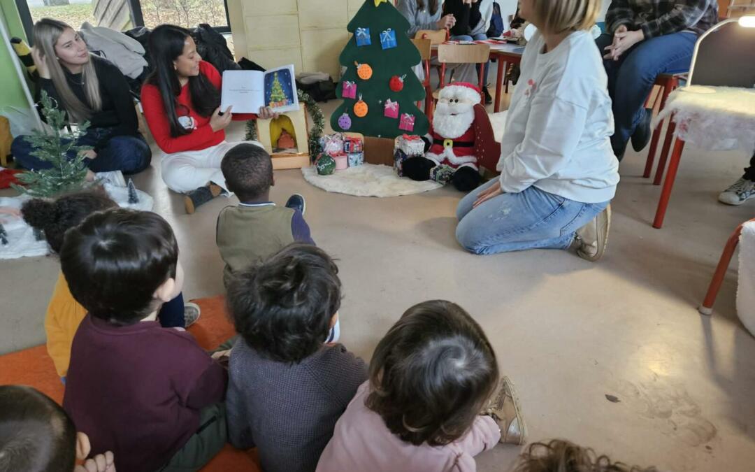 Une belle collaboration pour fêter Noël en maternelle