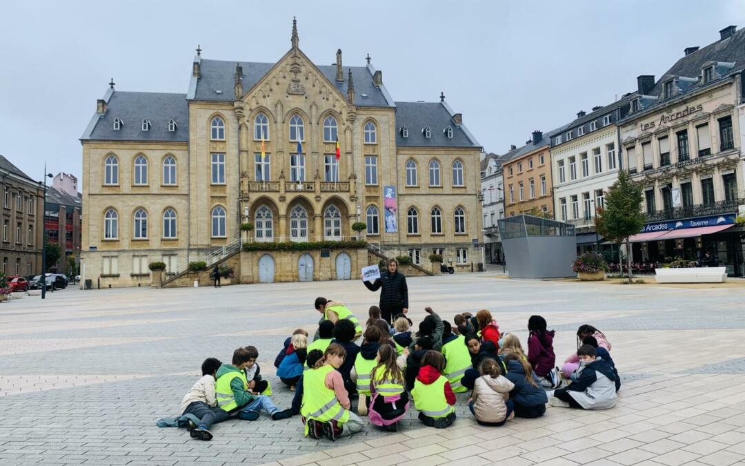 Nos historiens en herbe sur les traces du passé à Arlon !