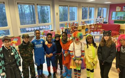 Une matinée de folie pour fêter le Carnaval en primaire