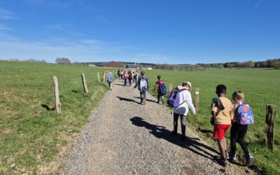 Nos classes de P3 en séjour à Wanne, sous un soleil incroyable!
