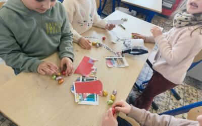 Un escape-game spécial Pâques pour nos élèves de première primaire