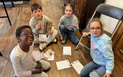 Une visite au Musée Gaspar, c’est toujours une chance pour nos élèves de P3 !